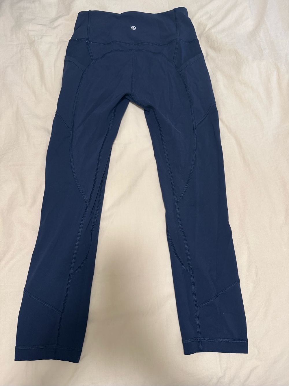 lululemon athletica Navy Womens Athletic Leggings